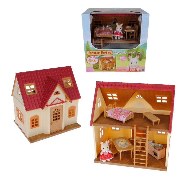 Sylvanian Families himbeerhaus vivienda casas casita casa de muñecas juguetes 